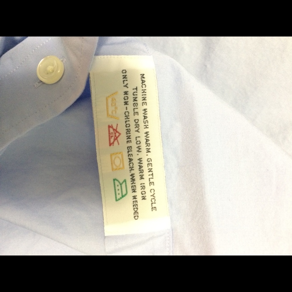 **DONATING 6/30 MAKE OFFER** 
Bacharach Men's Light Blue Dress Shirt - Picture 6 of 6
